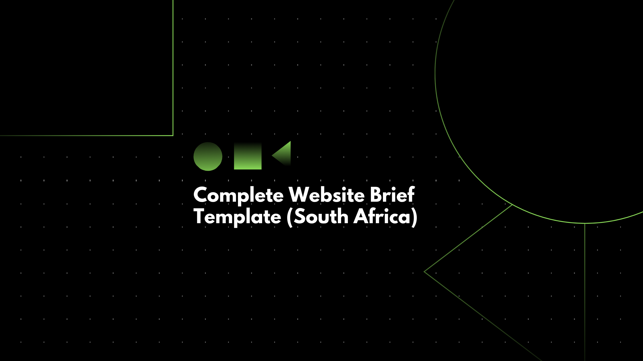 Website Brief Template (SA)