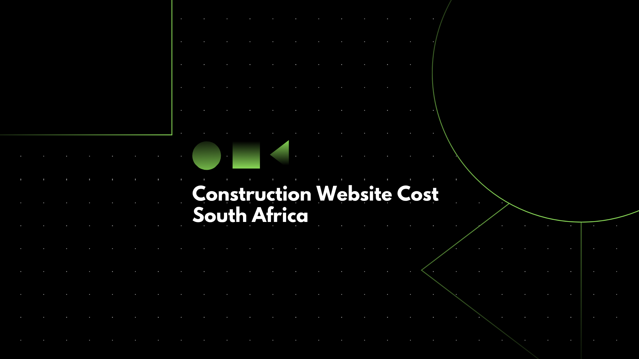 Construction Website Cost (SA)