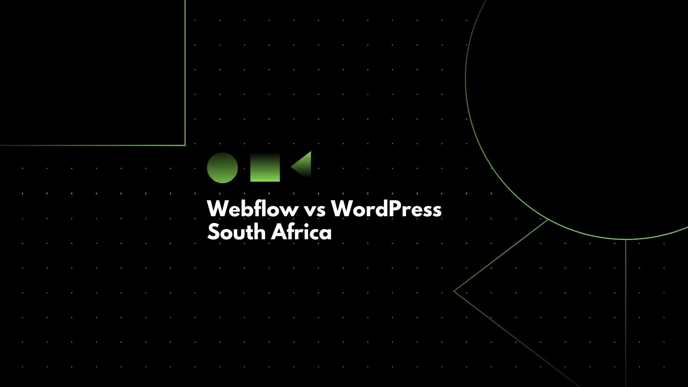 Webflow vs WordPress South Africa