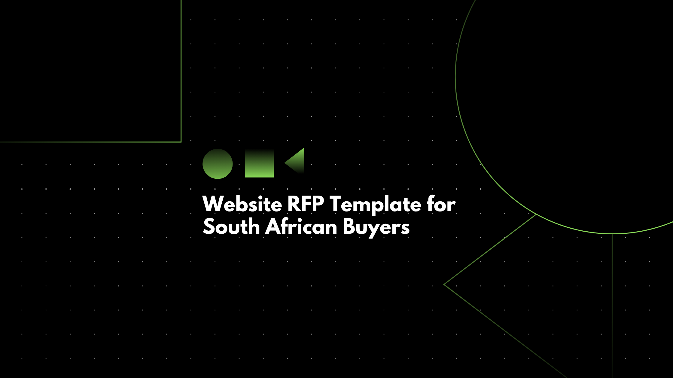 Website RFP Template (SA)
