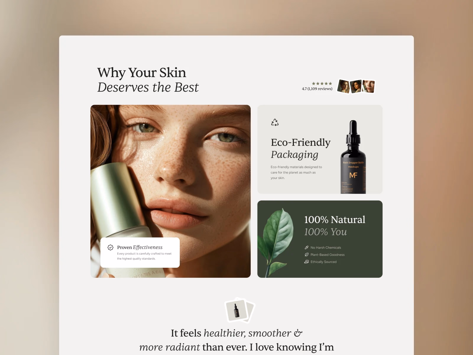 Kanva mobile ecommerce design