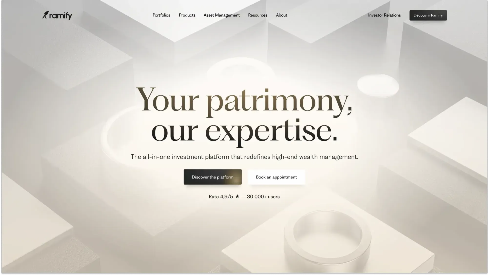 Ramify law firm website