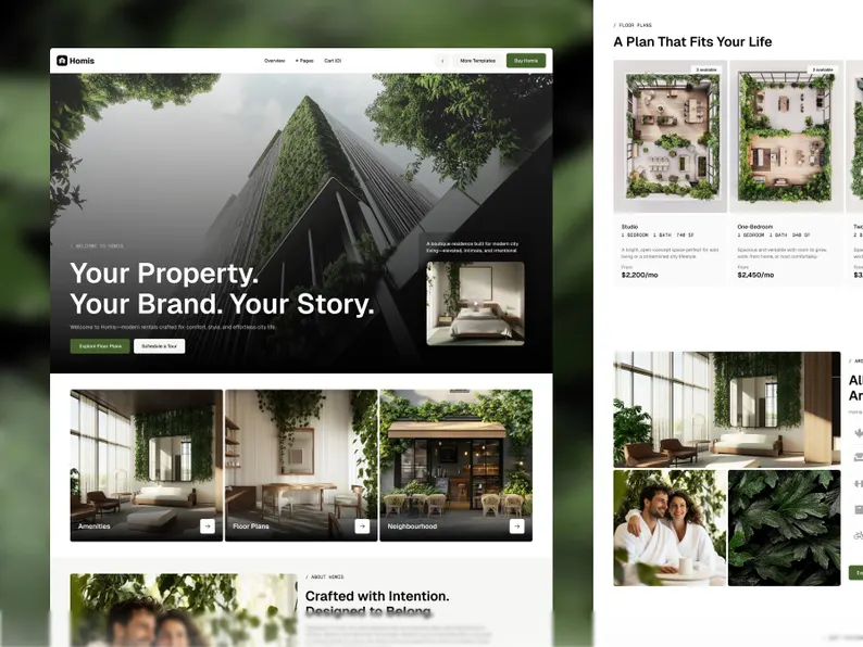 Terris real estate website