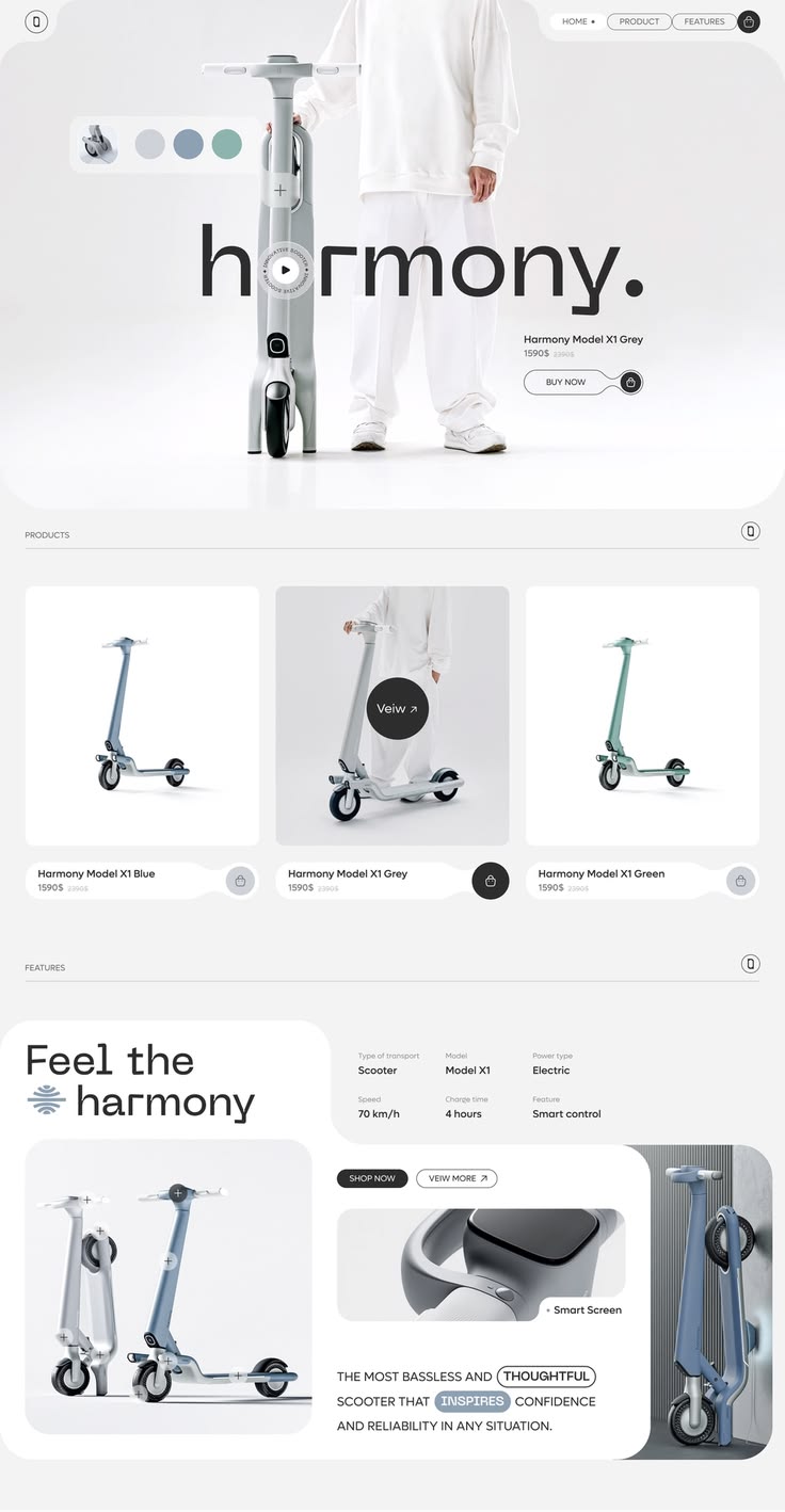 Ecommerce website design example 4