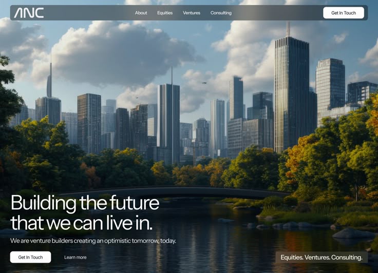 Financial Services website preview 2