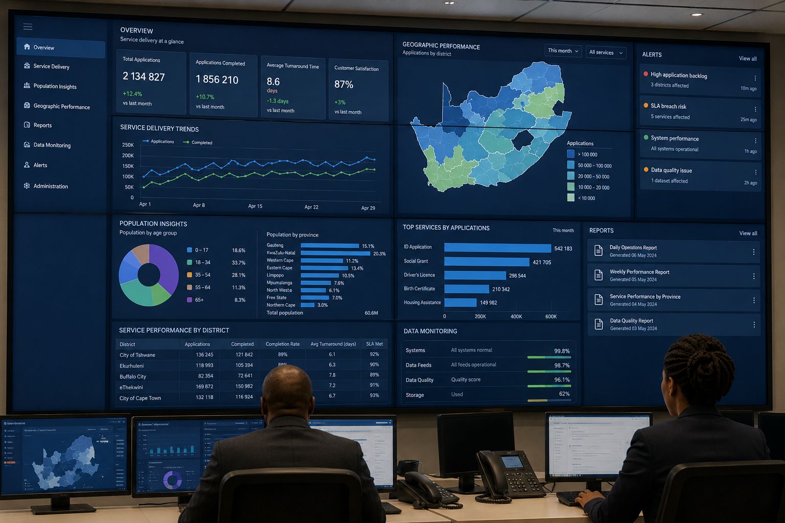 Citizen services portal