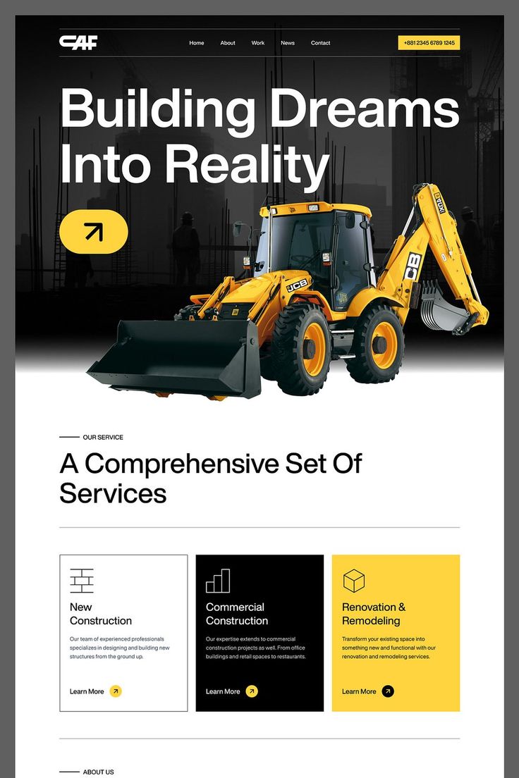 Professional Services website preview 2