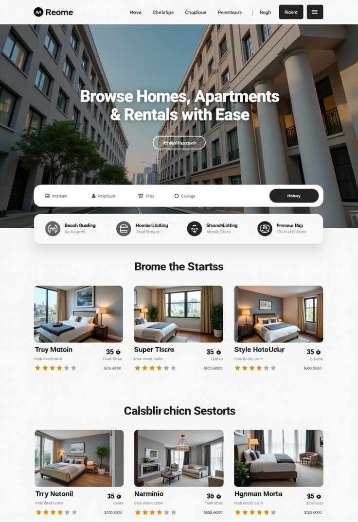 Real Estate website preview 3